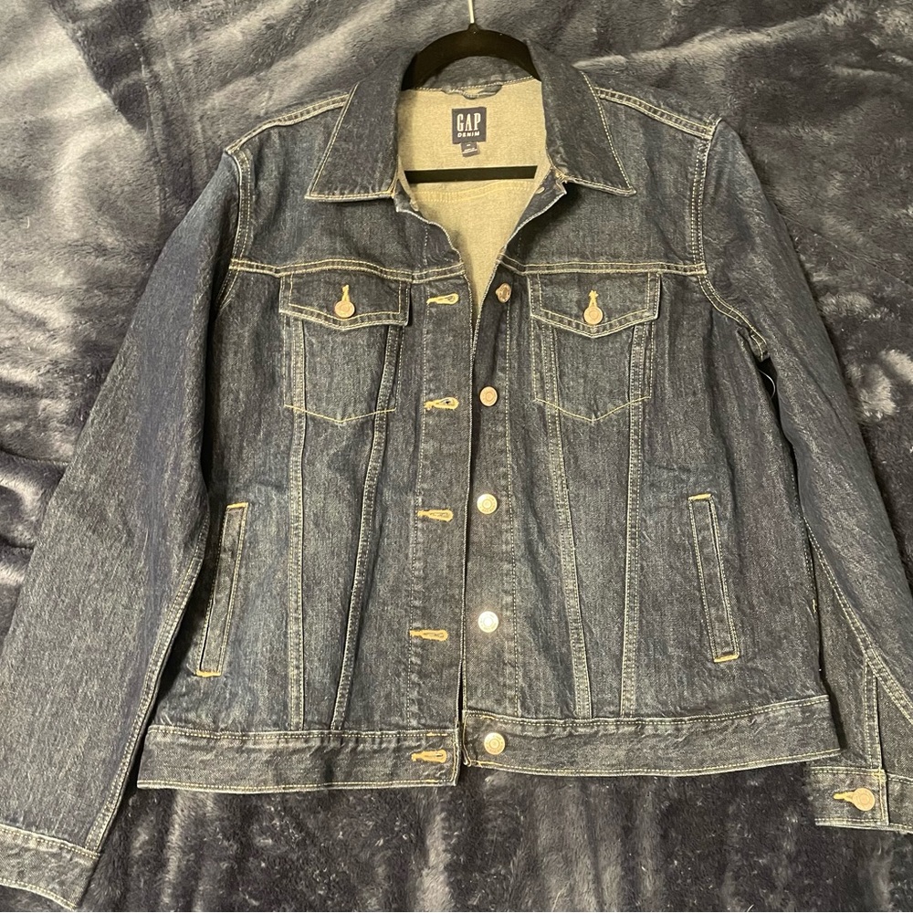 NWT Gap Icon‎ Denim Jacket XL Color Indigo